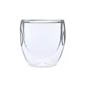 Ozeri Moderna Artisan Series Double Wall 8 oz. Beverage Glasses (Set of 8)