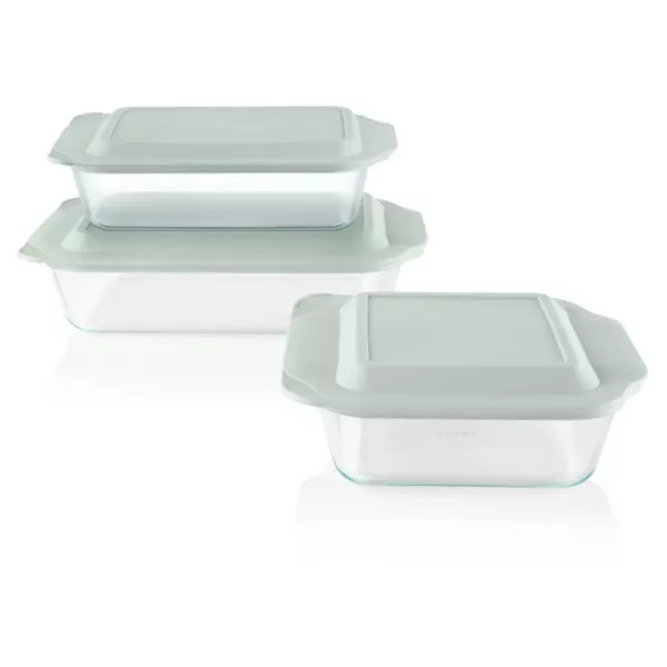 Pyrex 6-Piece Glass Baker Set