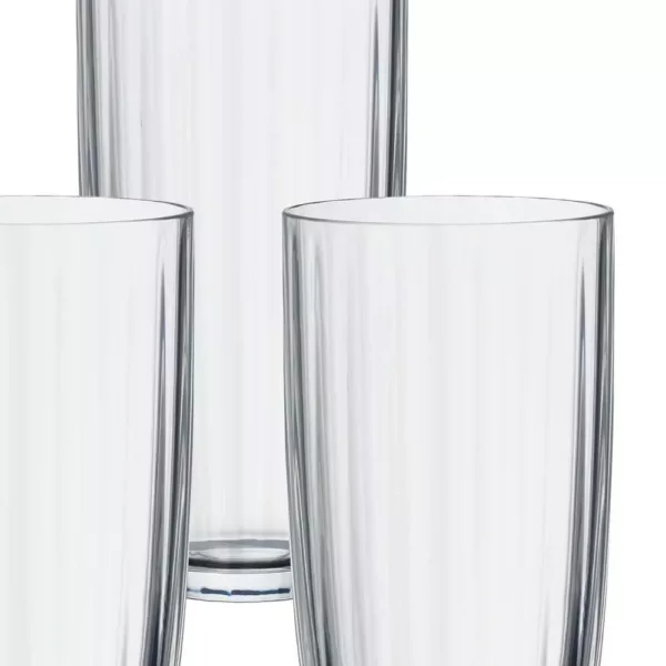 Villeroy & Boch Artesano 20-1/4 oz. Clear Large Tumbler (4-Pack)