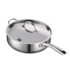 Cooks Standard Classic 5 qt. Stainless Steel Saute Pan with Lid