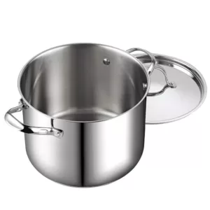 Cooks Standard Classic 12 qt. Stainless Steel Stock Pot with Lid