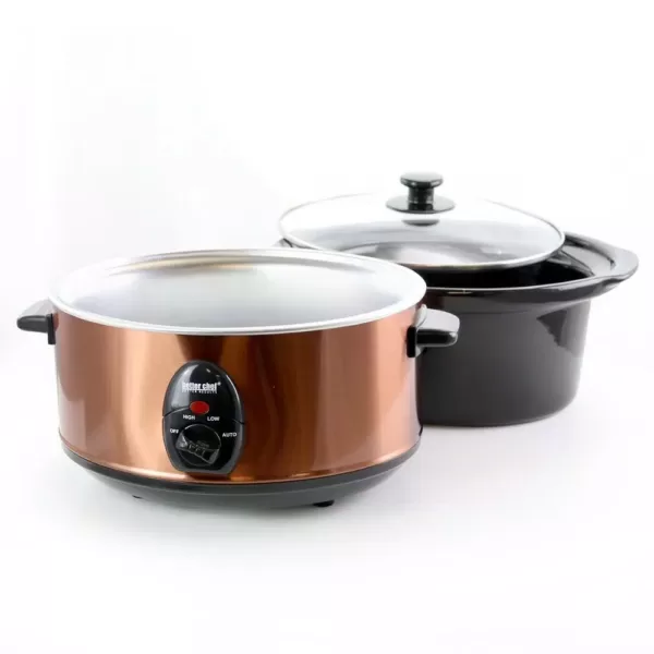 Better Chef 3.6 Qt. Copper Oval Slow Cooker