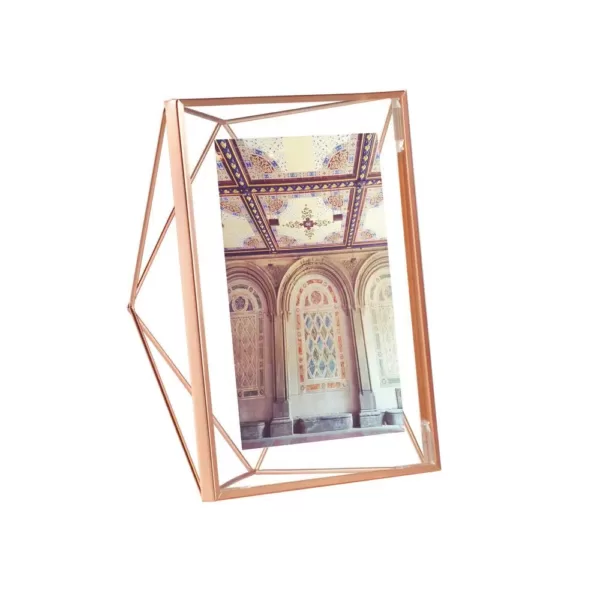 Umbra Prisma 5 in. x 7 in. Copper Picture Frame