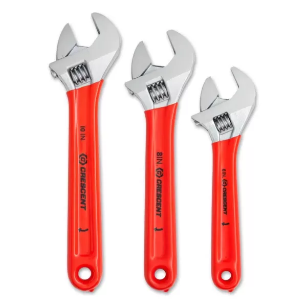 Crescent Adjustable Cushion Grip Wrench Set (3-Piece)