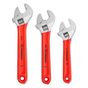 Crescent Adjustable Cushion Grip Wrench Set Combo (3-Piece)