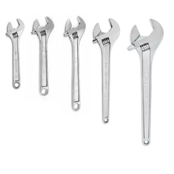 Crescent Master Adjustable Wrench Set (5-Piece)