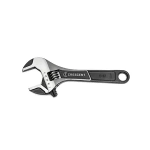 Crescent 6 in. and 10 in. Wide and Normal Jaw Adjustable Wrench Set (4-Piece)