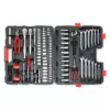 Crescent 1/4 in. 3/8 in. and 1/2 in. Drive 6 and 12-Point SAE/Metric Mechanics Tool Set (170-Piece)