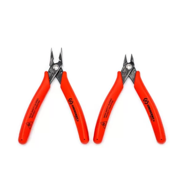 Crescent 4 in. Shear-Cutter Plier Set (2-Piece)