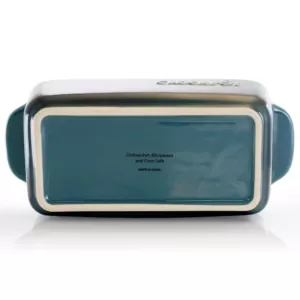 Crock-Pot Artisan 1.25 Qt. Blue Stoneware Rectangle Bake Pan