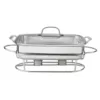 Cuisinart Classic Entertaining 5 Qt. Rectangular Buffet Server in Stainless