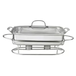 Cuisinart Classic Entertaining 5 Qt. Rectangular Buffet Server in Stainless