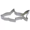 CybrTrayd 12-Piece 4.5 in. Shark Tinplated Steel Cookie Cutter & Cookie Recipe