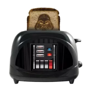 Uncanny Brands Star Wars Empire Collection 2-Slice Darth Vader Toaster