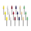 Dedeco Sunburst Points 3/32 in. Shank - Thermoplastic Clean, Debur and Polish Tool Set (1-Each x 3-Shapes x 6-Grit, 18-Piece)