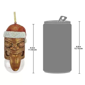 Design Toscano 4.5 in. Lono Tiki South Seas Holiday Ornament