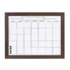 DesignOvation Beatrice Monthly Dry Erase Calendar Memo Board