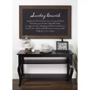 DesignOvation Beatrice Chalkboard Memo Board