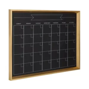 DesignOvation Calter Monthly Chalkboard Calendar Memo Board