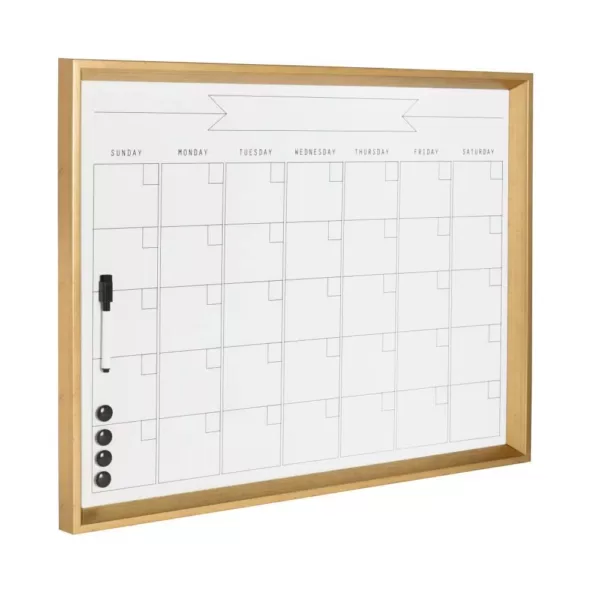 DesignOvation Calter Monthly Dry Erase Calendar Memo Board