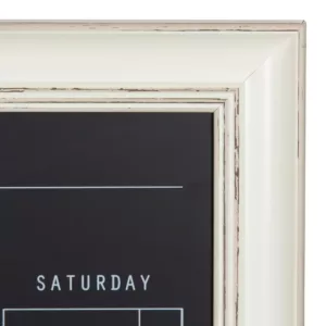 DesignOvation Macon Monthly Chalkboard Calendar Memo Board