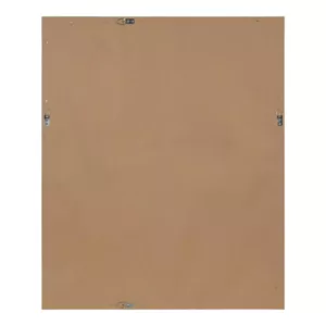 DesignOvation Beatrice Rustic Brown Chalkboard Monthly Calendar Memo Board