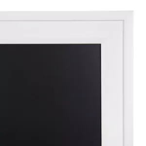 DesignOvation Bosc White Chalkboard Memo Board