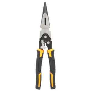 DEWALT 8 in. Compound Action Long Nose Pliers