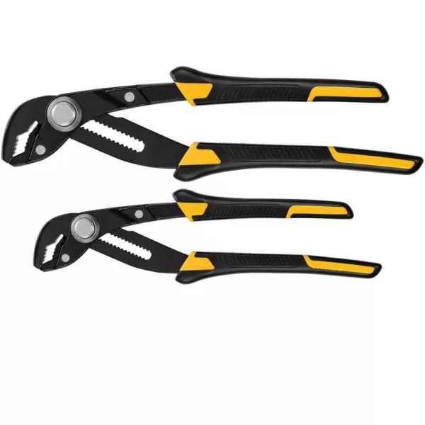 DEWALT 8 in. and 10 in. Push Lock Pliers (2-Pack)