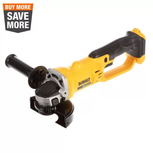 DEWALT 20-Volt MAX Cordless 4-1/2 in. to 5 in. Grinder (Tool Only)