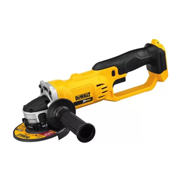 DEWALT 20-Volt MAX Cordless 4-1/2 in. to 5 in. Grinder, (2) 20-Volt 5.0Ah Batteries, (1) 20-Volt 6.0Ah Battery & Charger