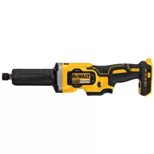 DEWALT 20-Volt MAX XR Cordless Brushless 4-1/2 in. Small Angle Grinder with 1-1/2 in. Die Grinder & (1) 20-Volt 5.0Ah Battery