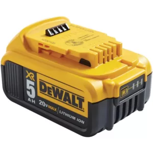 DEWALT 20-Volt MAX XR Cordless Brushless 4-1/2 in. Small Angle Grinder with 1-1/2 in. Die Grinder & (1) 20-Volt 5.0Ah Battery