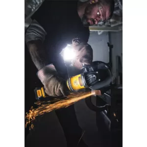 DEWALT 20-Volt MAX XR Cordless Brushless 4-1/2 in. Paddle Switch Small Angle Grinder with (2) 20-Volt 6.0Ah Batteries