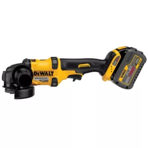 DEWALT FLEXVOLT 60-Volt MAX Cordless Brushless 4-1/2 in. Angle Grinder, (1) FLEXVOLT 9.0Ah & (1) FLEXVOLT 6.0Ah Battery