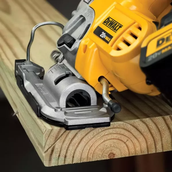 DEWALT FLEXVOLT 60-Volt MAX Cordless Brushless 4-1/2 in. Angle Grinder, (1) FLEXVOLT 6.0Ah Battery & Jigsaw