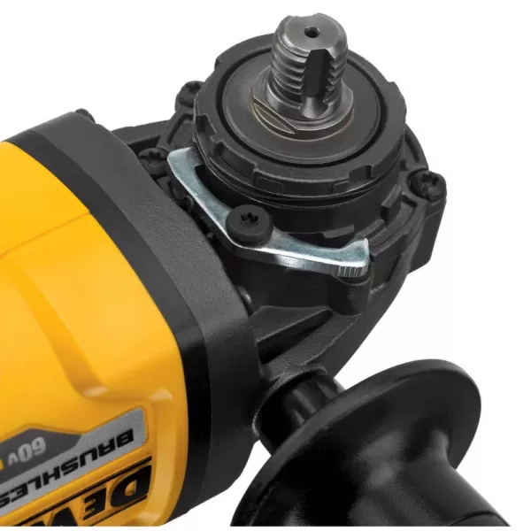 DEWALT FLEXVOLT 60-Volt MAX Cordless Brushless 4-1/2 in. Angle Grinder, (1) FLEXVOLT 6.0Ah Battery & Jigsaw