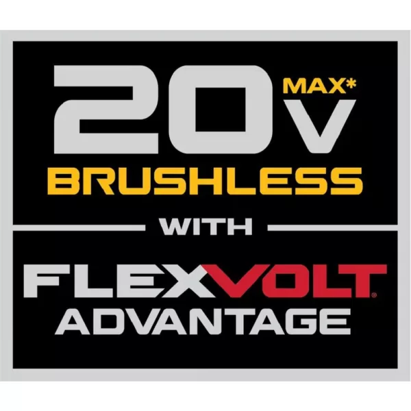 DEWALT 20-Volt MAX Cordless Brushless 4-1/2 - 5 in. Angle Grinder with FLEXVOLT ADVANTAGE and (1) FLEXVOLT 6.0Ah Battery Kit