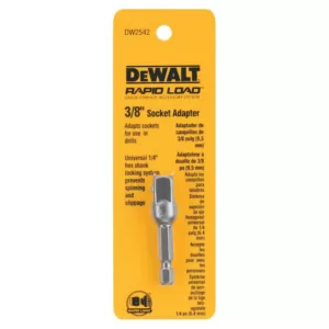 DEWALT 3/8 in. Socket Adapter