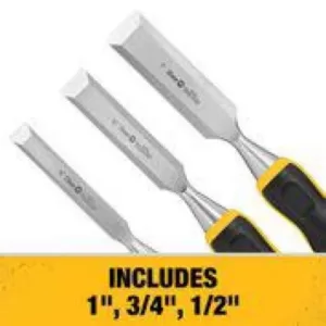 DEWALT Wood Chisel Set (3-Piece)