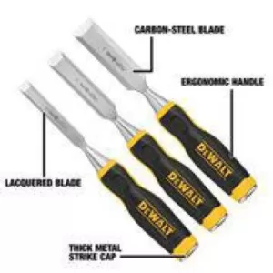 DEWALT Wood Chisel Set (3-Piece)