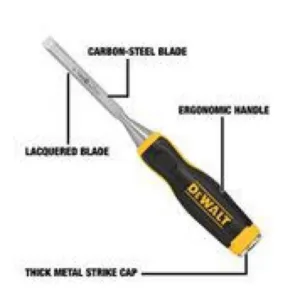 DEWALT 3/8 in. Wood Chisel