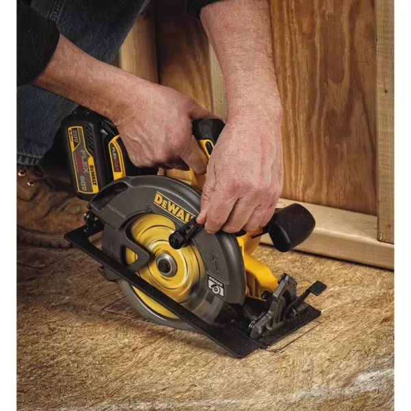 DEWALT FLEXVOLT 7-1/4 in. 24-Teeth Carbide-Tipped Circular Saw Blade