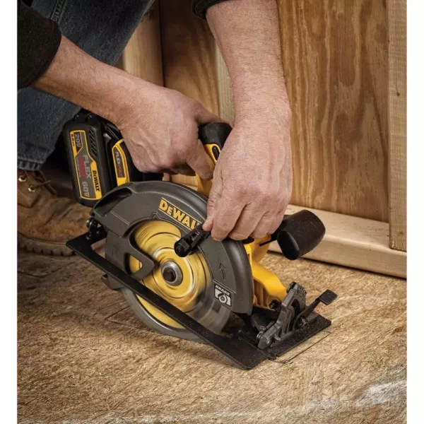 DEWALT FLEXVOLT 7-1/4 in. 60-Teeth Carbide-Tipped Circular Saw Blade