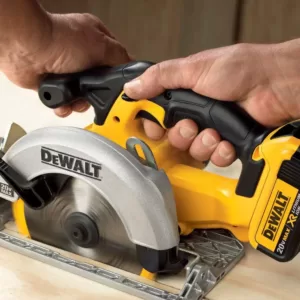 DEWALT 20-Volt MAX Cordless 6-1/2 in. Circular Saw with Bonus 6-1/2 in. 18-Tooth Fast Cutting Carbide Circular Saw Blade