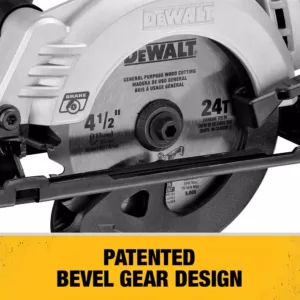 DEWALT ATOMIC 20-Volt MAX Cordless Brushless 4-1/2 in. Circular Saw (Tool-Only)