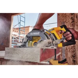 DEWALT FLEXVOLT 60-Volt MAX Cordless Brushless 7-1/4 in. Wormdrive Style Circular Saw (Tool-Only)