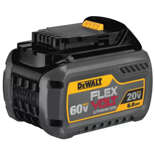 DEWALT FLEXVOLT 60-Volt MAX Cordless Brushless 7-1/4 in. Wormdrive Style Circular Saw with (1) FLEXVOLT 6.0Ah Battery