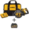 DEWALT FLEXVOLT 60-Volt MAX Cordless Brushless 7-1/4 in. Wormdrive Style Circular Saw with (2) FLEXVOLT 6.0Ah Batteries