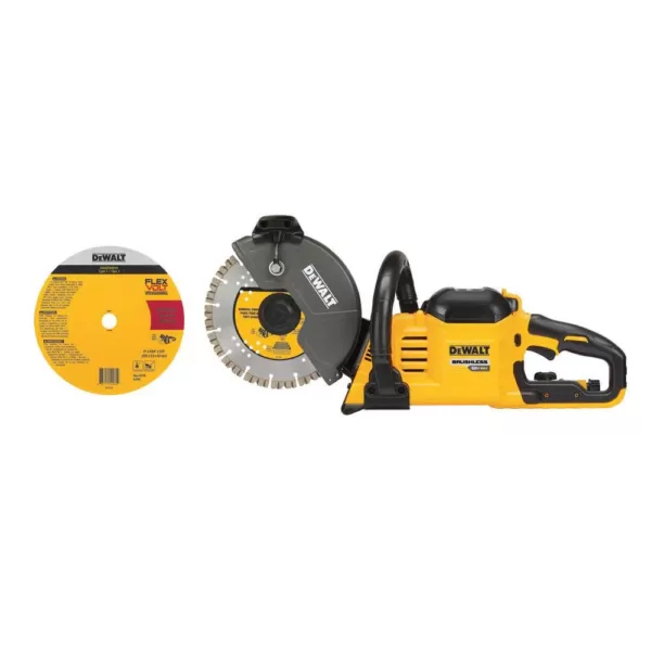 DEWALT FLEXVOLT 60-Volt MAX Cordless Brushless 9 in. Cut-Off Construction Saw (Tool-Only)